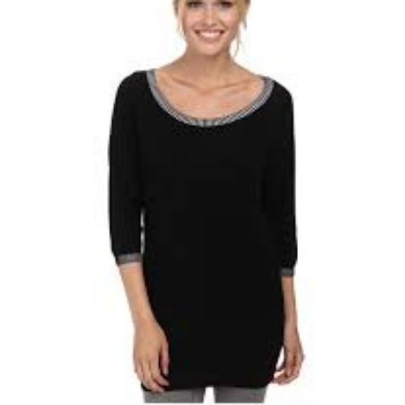 Like new! Lole Mable mesh crochet tunic sweater - Picture 1 of 4